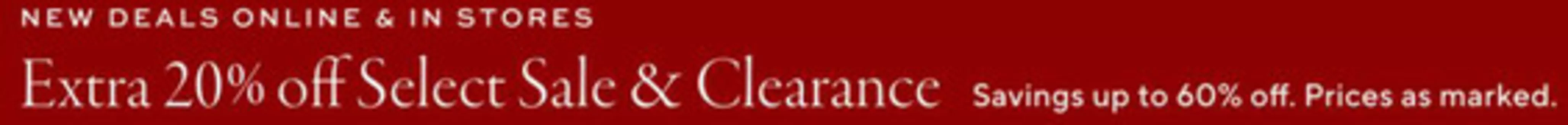 Pottery Barn-katalog | Extra 20% off Select Sale & Clearance | 2026-01-21T00:00:00.000Z - 2026-01-28T00:00:00.000Z