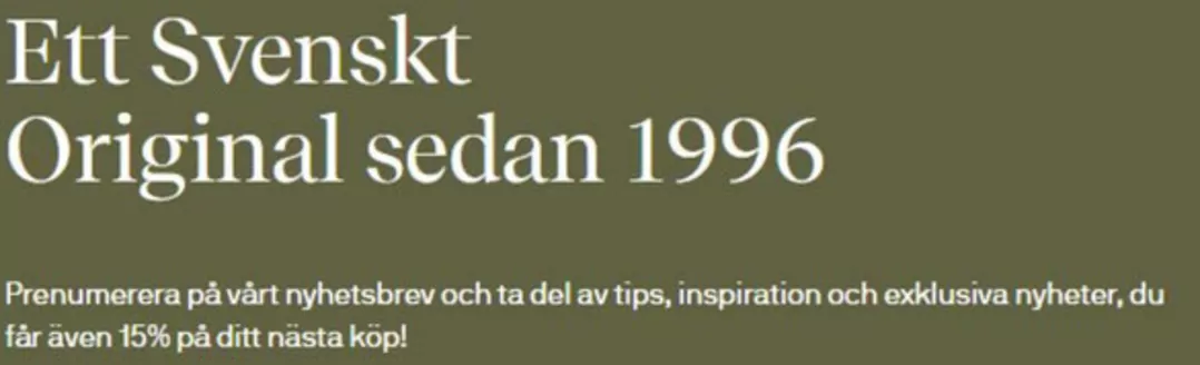 Sagaform-katalog i Mandal | 15% på ditt nästa köp | 2026-01-22T00:00:00.000Z - 2026-01-31T00:00:00.000Z