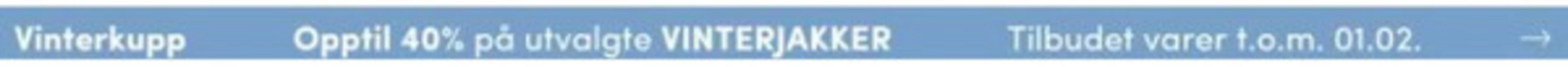 Floyd-katalog i Tønsberg | Opptil 40% på utvalgte VINTERJAKKER | 2026-01-22T00:00:00.000Z - 2026-01-31T00:00:00.000Z