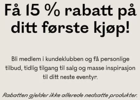 Bergans-katalog i Tønsberg | 15% Rabatt | 2026-01-22T00:00:00.000Z - 2026-01-31T00:00:00.000Z
