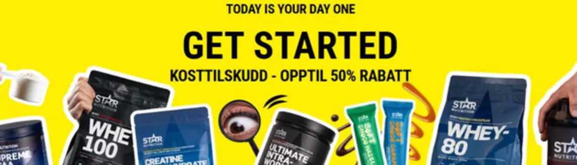 Gymgrossisten-katalog i Tønsberg | Opptil 50% Rabatt | 2026-01-22T00:00:00.000Z - 2026-01-31T00:00:00.000Z
