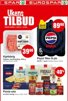 Eurospar-katalog i Kristiansund | Topptilbud og rabatter | 2026-01-26T00:00:00.000Z - 2026-01-26T00:00:00.000Z