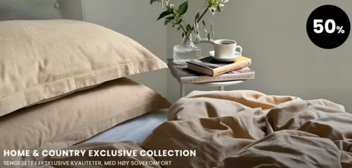 Hansen & Dysvik-katalog i Oslo | 50% Home & Country exclusive collection | 2026-01-27T00:00:00.000Z - 2026-02-08T00:00:00.000Z