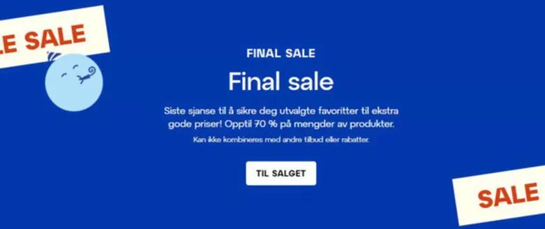 Lagerhaus-katalog i Oslo | Opptil 70% Final sale | 2026-01-27T00:00:00.000Z - 2026-02-08T00:00:00.000Z