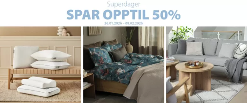 JYSK-katalog i Kopervik | JYSK Kundeavis | 2026-01-26T00:00:00.000Z - 2026-02-08T00:00:00.000Z