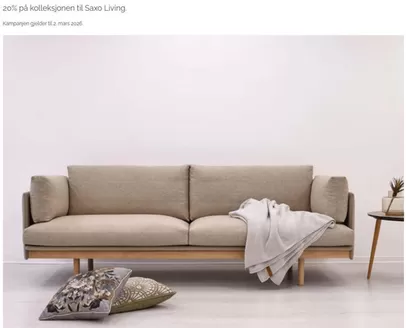 Blåmann møbler-katalog i Lena | 20% på kolleksjonen til Saxo Living | 2026-01-29T00:00:00.000Z - 2026-03-02T00:00:00.000Z
