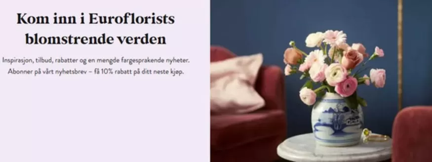 Euroflorist-katalog i Lena | 10% rabatt | 2026-01-29T00:00:00.000Z - 2026-02-08T00:00:00.000Z