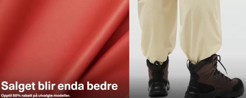 Ecco-katalog i Froland | Opptil 50% rabatt på utvalgte modeller. | 2026-01-30T00:00:00.000Z - 2026-02-13T00:00:00.000Z