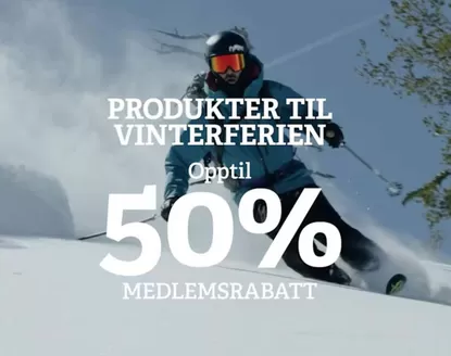 Sportsnett-katalog i Alta | PRODUKTER TIL VINTERFERIEN Opptil 50% Medlemsrabatt | 2026-02-09T00:00:00.000Z - 2026-02-16T00:00:00.000Z