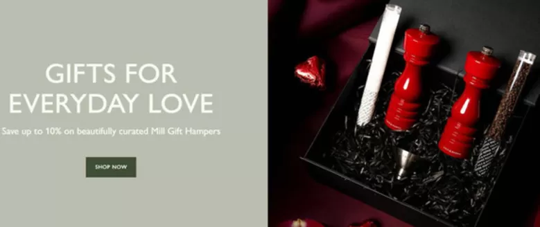 Cole & Mason-katalog i Tønsberg | Save up to 10% on beautifully curated Mill Gift Hampers | 2026-02-11T00:00:00.000Z - 2026-02-22T00:00:00.000Z