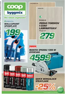 Coop Byggmix-katalog i Ål | Aktuelle kupp og tilbud | 2026-02-16T00:00:00.000Z - 2026-03-01T00:00:00.000Z