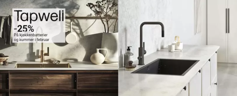 Oslo VVS Senter-katalog i Ål | 25% På alt i februar. Gjelder ikke prosjektserier | 2026-02-16T00:00:00.000Z - 2026-02-28T00:00:00.000Z