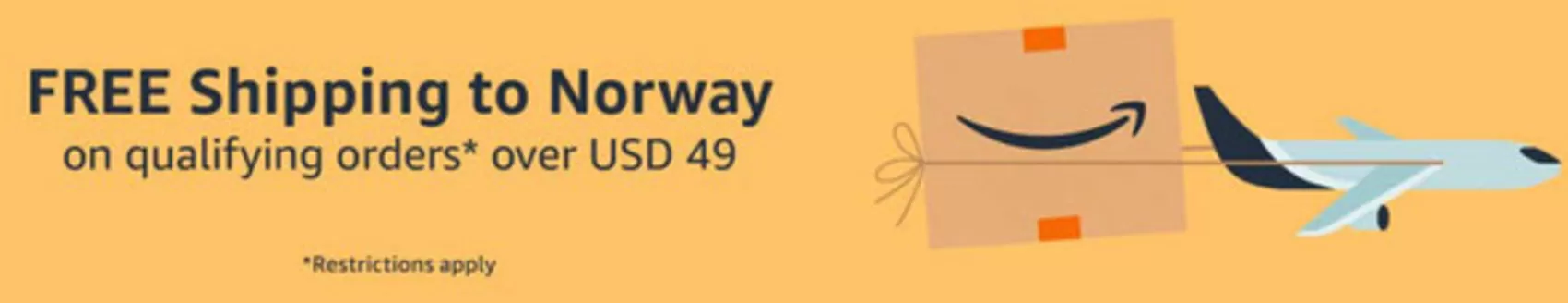 Amazon-katalog i Oslo | Free shipping to Norway on qualifying orders over 49USD | 2026-02-16T00:00:00.000Z - 2026-02-22T00:00:00.000Z