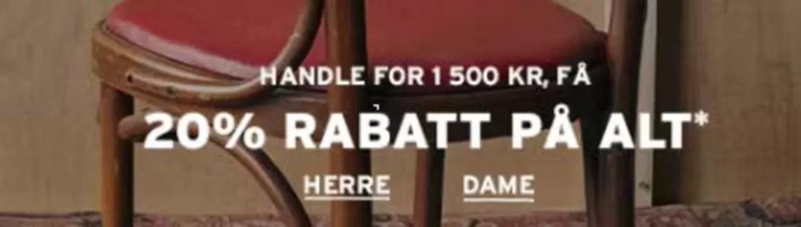 Levi's-katalog i Strømmen | -20% ved kjøp for 1500kr | 2026-02-19T00:00:00.000Z - 2026-03-01T00:00:00.000Z