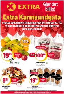 Coop Extra-katalog i Stavanger | Topptilbud for smarte sparere | 2026-02-23T00:00:00.000Z - 2026-03-01T00:00:00.000Z