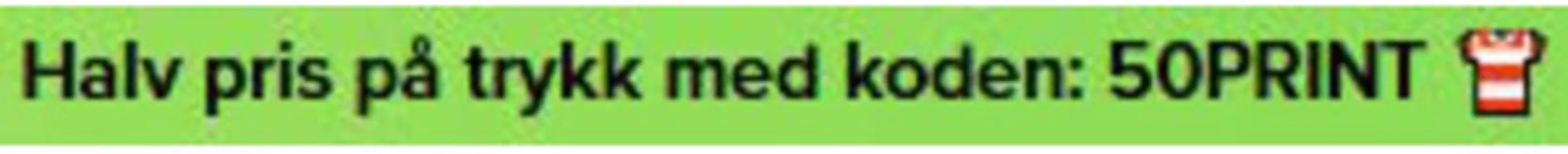 Unisport-katalog i Ålesund | Halv pris på trykk med koden '50PRINT' | 2026-02-27T00:00:00.000Z - 2026-03-01T00:00:00.000Z