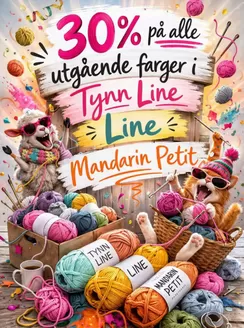 Nostet Mitt-katalog i Sandnes | Nå får du alle utgående farger i Tynn Line, Line og Mandarin petit til 30% I alle våre butikker | 2026-02-27T00:00:00.000Z - 2026-03-08T00:00:00.000Z