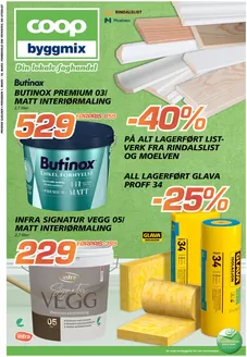 Coop Byggmix-katalog i Sandnes | Eksklusive kupp | 2026-03-02T00:00:00.000Z - 2026-03-15T00:00:00.000Z