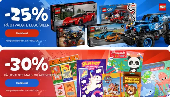 Yes vi leker-katalog i Tiller | -30% Tilbud | 2026-03-02T00:00:00.000Z - 2026-03-08T00:00:00.000Z