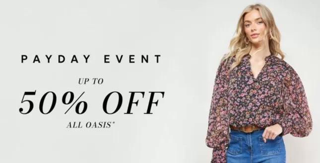 Oasis-katalog i Øystese | Up to 50% off all oasis | 2026-03-03T00:00:00.000Z - 2026-03-15T00:00:00.000Z