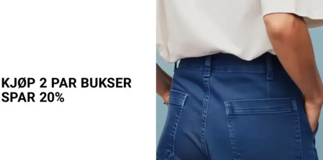 Masai-katalog i Tiller | SPAR 20 % PÅ BUKSER. Kjøp 2 par – rabatten trekkes automatisk | 2026-03-05T00:00:00.000Z - 2026-03-19T00:00:00.000Z