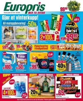 Europris-katalog i Namsos | Europris DM 11-26 MYBRING | 2026-03-09T00:00:00.000Z - 2026-03-14T00:00:00.000Z