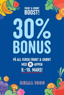 Rema 1000-katalog i Namsos | Eksklusive tilbud og kupp | 2026-03-08T00:00:00.000Z - 2026-03-10T00:00:00.000Z