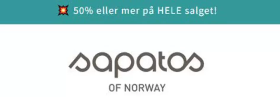 Sapatos-katalog i Alta | 50% eller mer | 2026-03-09T00:00:00.000Z - 2026-03-22T00:00:00.000Z