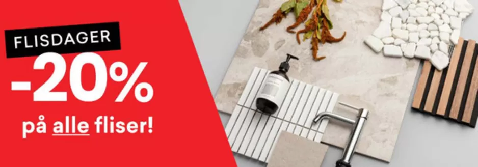 Right Price Tiles-katalog i Tromsø | -20% på alle fliser! | 2026-03-17T00:00:00.000Z - 2026-03-29T00:00:00.000Z
