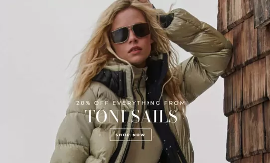 Me & My Cousin-katalog i Ørsta | 20% off everything from toni sails | 2026-03-18T00:00:00.000Z - 2026-03-29T00:00:00.000Z