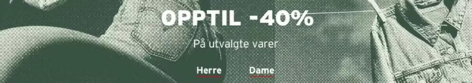 Levi's-katalog i Stavanger | Opptil -40% På utvalgte varer | 2026-03-19T00:00:00.000Z - 2026-03-31T00:00:00.000Z