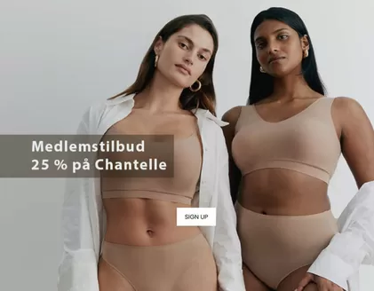 Marinka-katalog i Stavanger | 25% på alt fra Chantelle | 2026-03-19T00:00:00.000Z - 2026-03-22T00:00:00.000Z