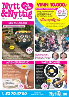Nyttig-katalog i Trondheim | Nyttig Kundeavis | 2026-03-25T00:00:00.000Z - 2026-05-31T00:00:00.000Z