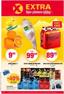 Coop Extra-katalog i Halden | Topptilbud for alle kuppjegere | 2026-03-30T00:00:00.000Z - 2026-04-05T00:00:00.000Z