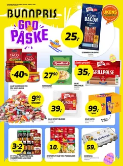 Bunnpris-katalog i Høyanger | Bunnpris Kundeavis | 2026-03-30T00:00:00.000Z - 2026-04-05T00:00:00.000Z