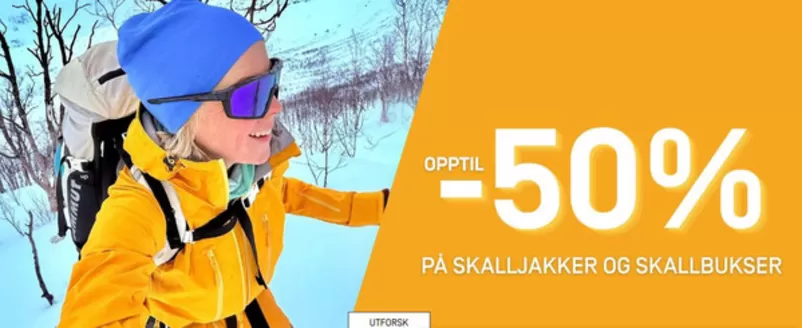 Skogstad Sport-katalog | OPPTIL -50% PÅ SKALLJAKKER OG SKALLBUKSER | 2026-03-31T00:00:00.000Z - 2026-04-10T00:00:00.000Z