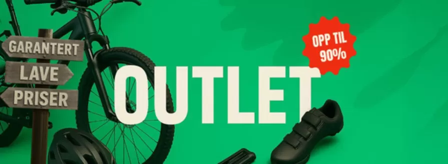Bikeshop-katalog i Sannidal | Outlet | 2026-04-02T00:00:00.000Z - 2026-04-16T00:00:00.000Z