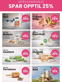 Kinsarvik naturkost-katalog | Spar Opptil 25% | 2026-04-08T00:00:00.000Z - 2026-04-22T00:00:00.000Z