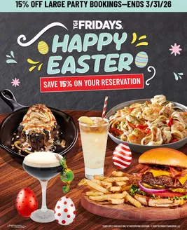 TGI Fridays-katalog i Namsos | Aktuelle tilbud og kampanjer | 2026-04-09T00:00:00.000Z - 2026-04-23T00:00:00.000Z