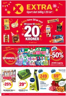 Coop Extra-katalog i Skien | Nye tilbud å oppdage | 2026-04-13T00:00:00.000Z - 2026-04-19T00:00:00.000Z