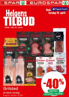 Eurospar-katalog i Skoppum | Topptilbud for smarte sparere | 2026-04-16T00:00:00.000Z - 2026-04-18T00:00:00.000Z