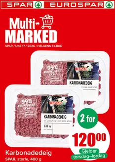 Eurospar-katalog i Malvik | Flott tilbud for kuppjegere | 2026-04-24T00:00:00.000Z - 2026-04-26T00:00:00.000Z