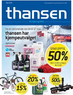 Thansen-katalog | Aktuell kundeavis Thansen | 2026-04-24T00:00:00.000Z - 2026-05-28T00:00:00.000Z