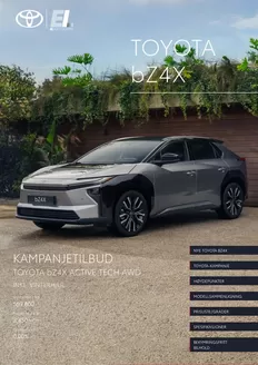 Toyota-katalog i Stryn | Toyota bz4x | 2026-04-24T00:00:00.000Z - 2026-05-08T00:00:00.000Z