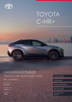 Toyota-katalog | Toyota c hr plus | 2026-04-24T00:00:00.000Z - 2026-05-08T00:00:00.000Z