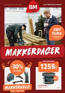 Byggmakker-katalog i Stord | Byggmakker Kundeavis | 2026-04-26T00:00:00.000Z - 2026-05-23T00:00:00.000Z