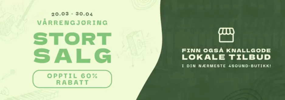 Gitarhuset-katalog i Tananger | Stort Salg | 2026-04-29T00:00:00.000Z - 2026-04-30T00:00:00.000Z