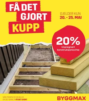 Byggmax-katalog i Jessheim | Byggmax Kundeavis | 2026-05-20T00:00:00.000Z - 2026-05-26T00:00:00.000Z