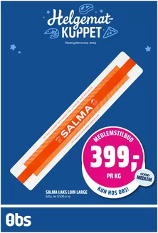 Obs-katalog i Finnsnes | Eksklusive kupp | 2026-05-28T00:00:00.000Z - 2026-06-11T00:00:00.000Z