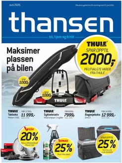 Thansen-katalog | Aktuell kundeavis Thansen | 2026-05-29T00:00:00.000Z - 2026-06-25T00:00:00.000Z